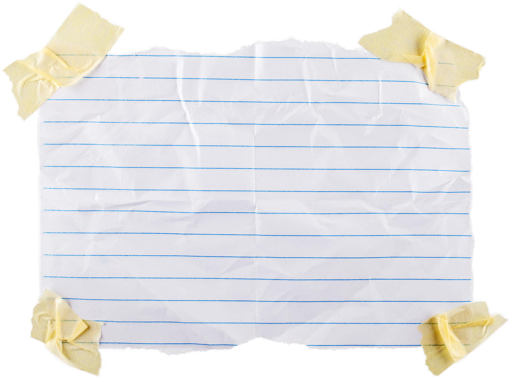 Torn Sheet of Paper